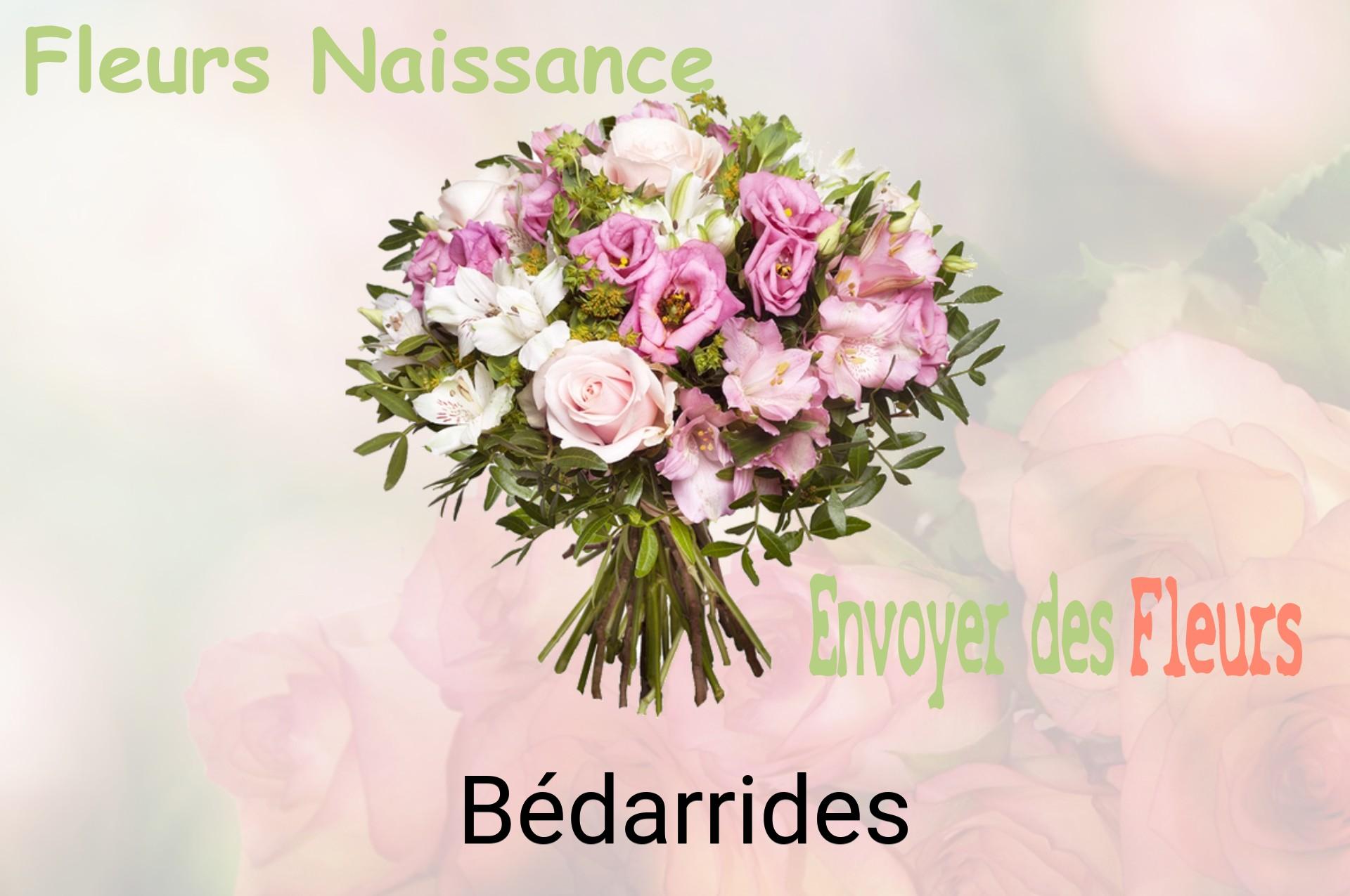 Bouquet de fleurs de naissance livré à Bédarrides